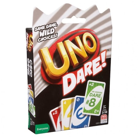 Mattel UNO Dare Car Playing Cards MA2991